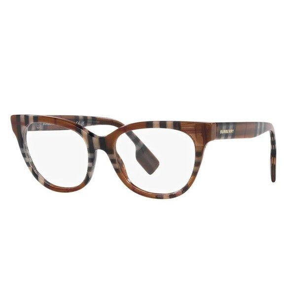 NEW BURBERRY EYEGLASSES BROWN WOMEN EYEWEAR BURBERRY - Picture 1 of 4